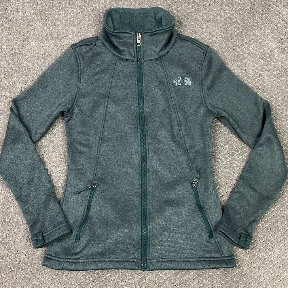 The North Face Jacket Women's Small Green Highanddry Triclimate Inner Fleece